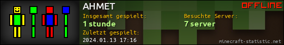 Benutzerleisten 560x90 für AHMET