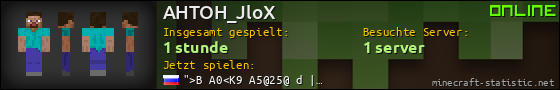 Benutzerleisten 560x90 für AHTOH_JloX