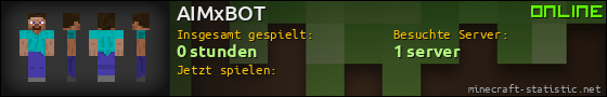 Benutzerleisten 560x90 für AIMxBOT