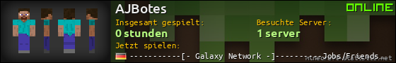 Benutzerleisten 560x90 für AJBotes