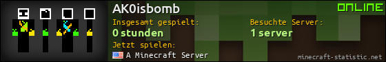 Benutzerleisten 560x90 für AK0isbomb