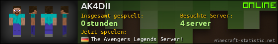 Benutzerleisten 560x90 für AK4DII
