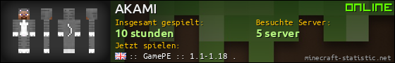 Benutzerleisten 560x90 für AKAMI