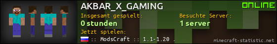 Benutzerleisten 560x90 für AKBAR_X_GAMING