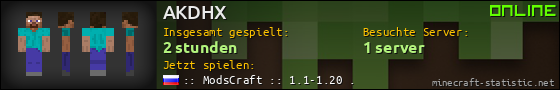 Benutzerleisten 560x90 für AKDHX