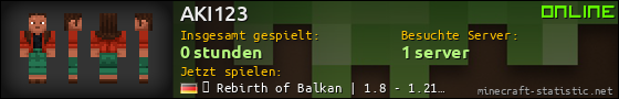 Benutzerleisten 560x90 für AKI123