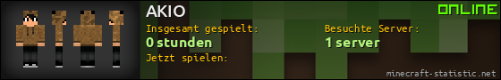Benutzerleisten 560x90 für AKIO