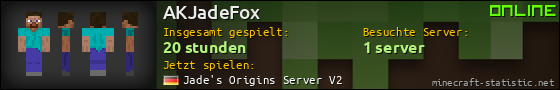 Benutzerleisten 560x90 für AKJadeFox