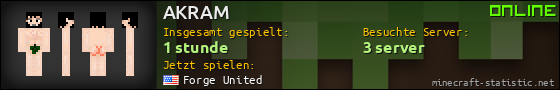 Benutzerleisten 560x90 für AKRAM
