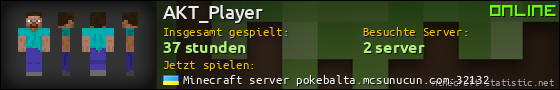 Benutzerleisten 560x90 für AKT_Player