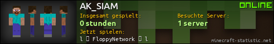 Benutzerleisten 560x90 für AK_SIAM