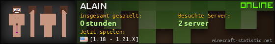 Benutzerleisten 560x90 für ALAIN