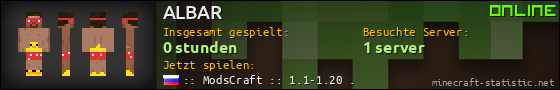 Benutzerleisten 560x90 für ALBAR