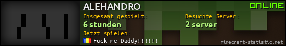 Benutzerleisten 560x90 für ALEHANDRO