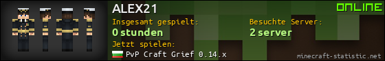 Benutzerleisten 560x90 für ALEX21