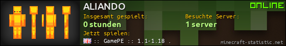 Benutzerleisten 560x90 für ALIANDO