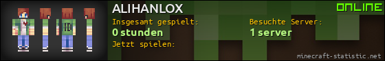 Benutzerleisten 560x90 für ALIHANLOX