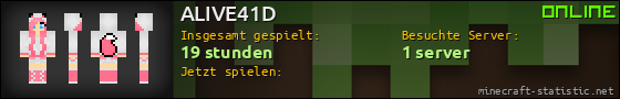 Benutzerleisten 560x90 für ALIVE41D
