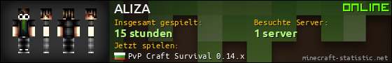 Benutzerleisten 560x90 für ALIZA