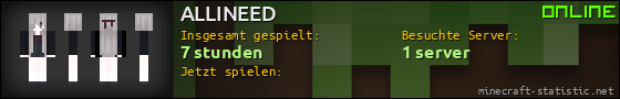 Benutzerleisten 560x90 für ALLINEED