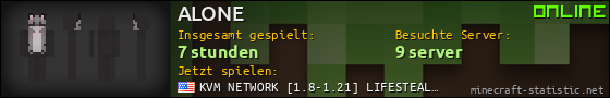 Benutzerleisten 560x90 für ALONE