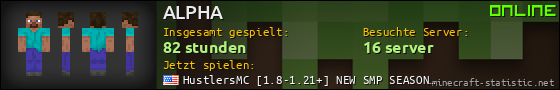 Benutzerleisten 560x90 für ALPHA