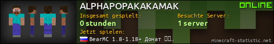 Benutzerleisten 560x90 für ALPHAPOPAKAKAMAK