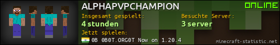 Benutzerleisten 560x90 für ALPHAPVPCHAMPION