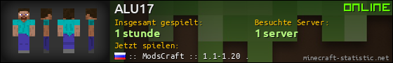 Benutzerleisten 560x90 für ALU17