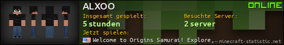 Benutzerleisten 560x90 für ALXOO