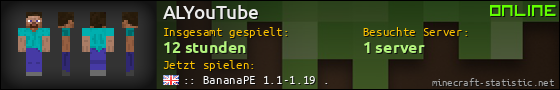 Benutzerleisten 560x90 für ALYouTube