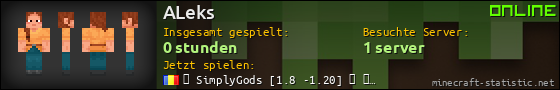 Benutzerleisten 560x90 für ALeks