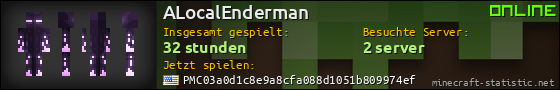 Benutzerleisten 560x90 für ALocalEnderman