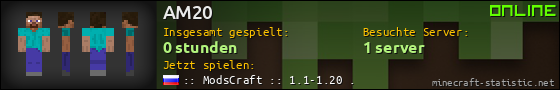 Benutzerleisten 560x90 für AM20