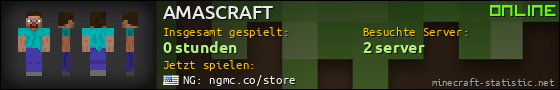 Benutzerleisten 560x90 für AMASCRAFT