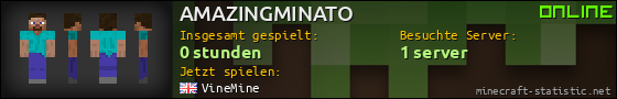 Benutzerleisten 560x90 für AMAZINGMINATO