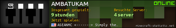 Benutzerleisten 560x90 für AMBATUKAM