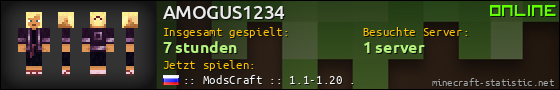 Benutzerleisten 560x90 für AMOGUS1234