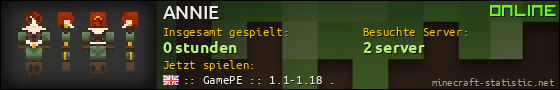 Benutzerleisten 560x90 für ANNIE