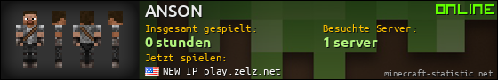 Benutzerleisten 560x90 für ANSON