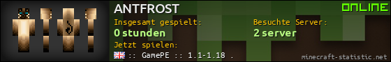 Benutzerleisten 560x90 für ANTFROST