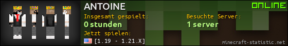Benutzerleisten 560x90 für ANTOINE