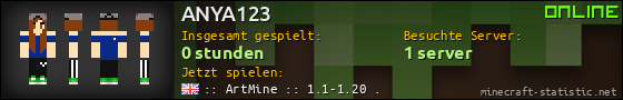 Benutzerleisten 560x90 für ANYA123