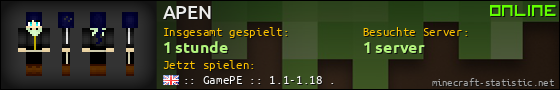 Benutzerleisten 560x90 für APEN