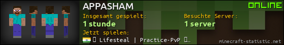 Benutzerleisten 560x90 für APPASHAM