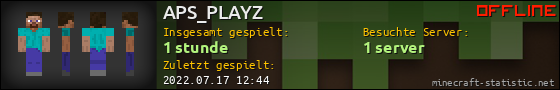 Benutzerleisten 560x90 für APS_PLAYZ