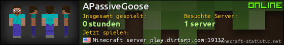 Benutzerleisten 560x90 für APassiveGoose