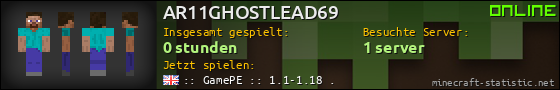 Benutzerleisten 560x90 für AR11GHOSTLEAD69