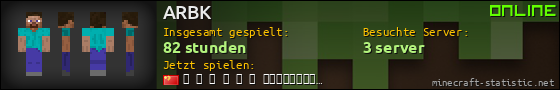 Benutzerleisten 560x90 für ARBK