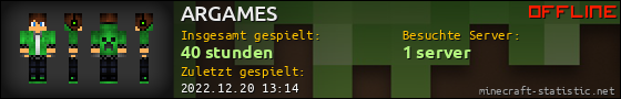Benutzerleisten 560x90 für ARGAMES